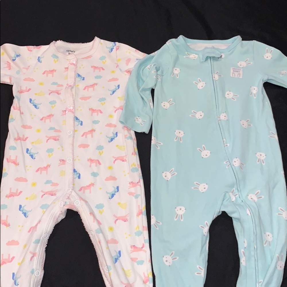 9 month old onesie pajamas